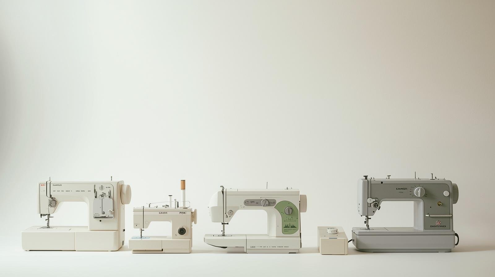 sewing machiines different styles