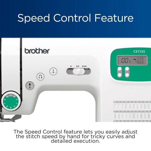 Brother CE1155 Computerized Sewing Machine - 110 Stitches