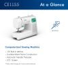 Brother CE1155 Computerized Sewing Machine - 110 Stitches